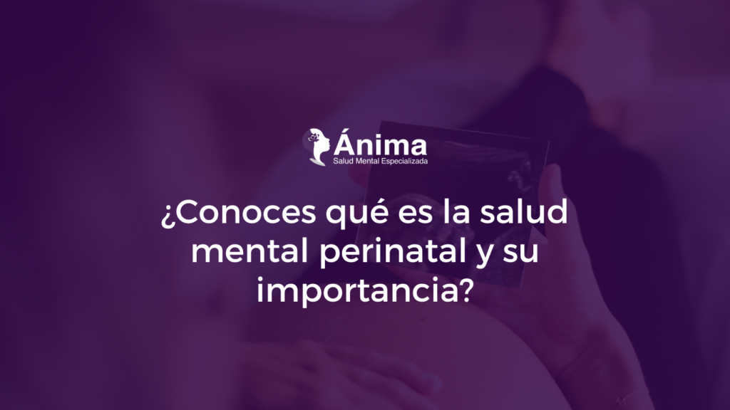 Salud mental perinatal